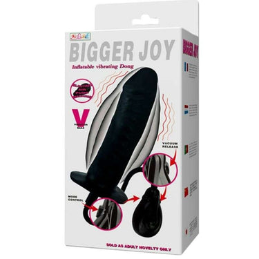 Dildo Gonfiabile Extra Grande per Esperti con Vibrazione e Pompa